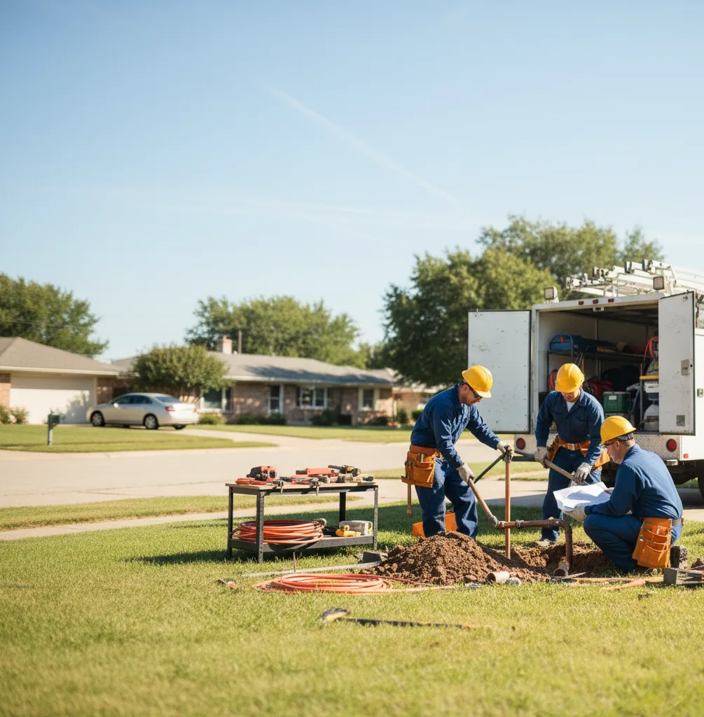 Sewer Line Repair in Bellaire, OH